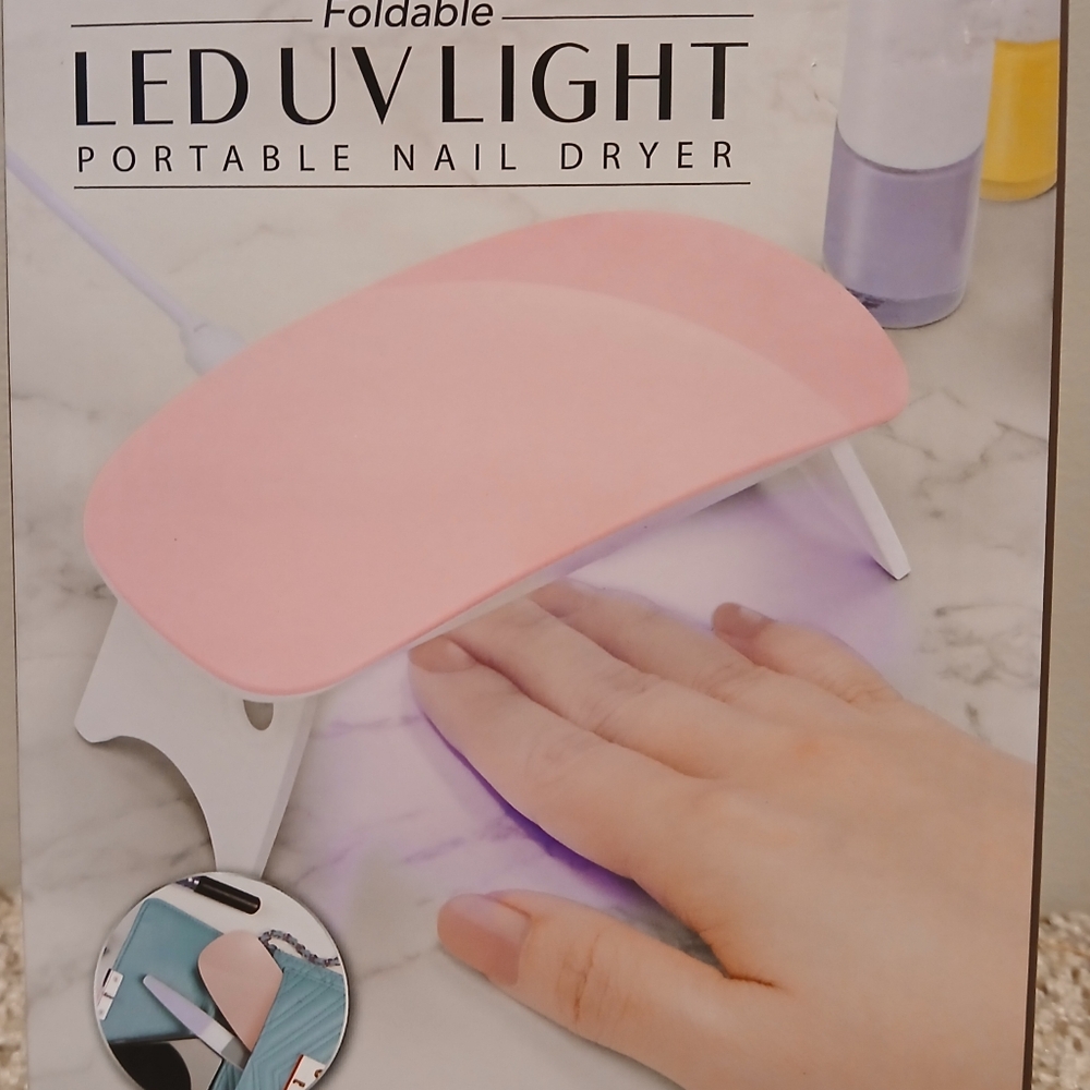 Foldable LED UV Light Portable Nail Dryer